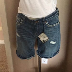 White House black market boyfriend shorts